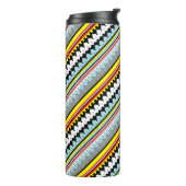 可愛いカラフルストライプ幾何学模様Case-Mate タンブラー (回転左)