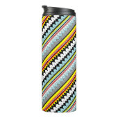 可愛いカラフルストライプ幾何学模様Case-Mate タンブラー (回転右)