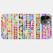可愛いカラフルトライバルアステカ Case-Mate iPhoneケース (裏面(横))