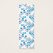 可愛いカラフルドットデザインブックマーク (裏面)