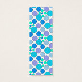 可愛いカラフルドットデザインブックマーク (裏面)