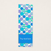 可愛いカラフルドットデザインブックマーク (正面)