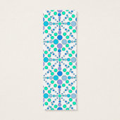 可愛いカラフルドットデザインブックマーク (裏面)