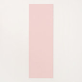 可愛いカラフルハートモノグラム瞑想ヨガマット ヨガマット (裏面)