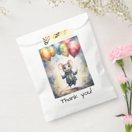 可愛いカラフルバルーン付きカスタム誕生日 フェイバーバッグ