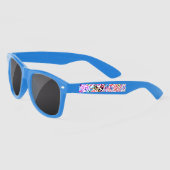 可愛いカラフルフローラルパターンケースメイトiPhone cas サングラス (左)