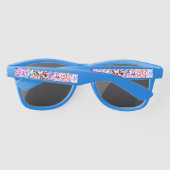 可愛いカラフルフローラルパターンケースメイトiPhone cas サングラス (裏面)