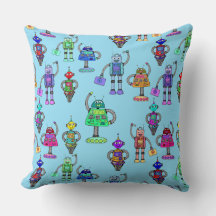 可愛いカラフルロボット