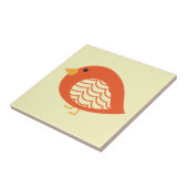 可愛いカラフル予測できなの鳥セラミックタイル タイル (側面)