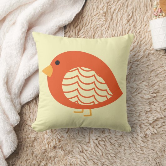 可愛いカラフル予測できな鳥装飾用クッション クッション (ブランケット)