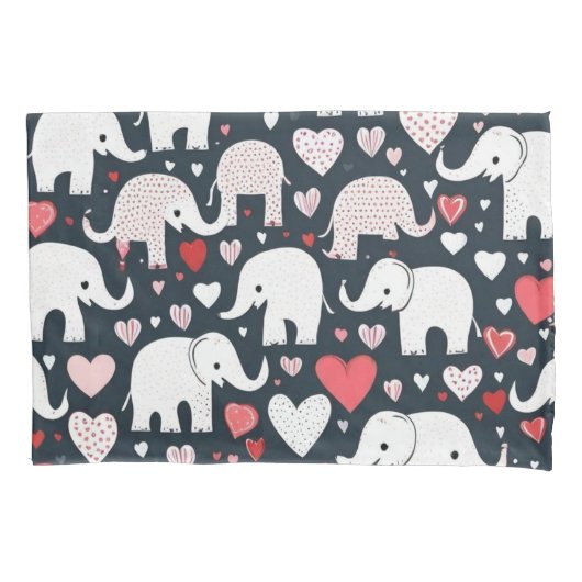 可愛いカラフル天使ピローケース 枕カバー (正面)