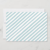 可愛いカラフル恐竜の男の子の誕生日パーティー写真 招待状 (裏面)