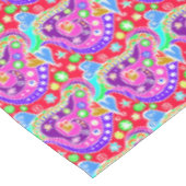 可愛いカラフル手描き模様テーブルクロス テーブルクロス (アングル)