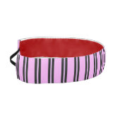 可愛いカラフル抽象芸術ストライプパターン アスレチックヘッドバンド (左)