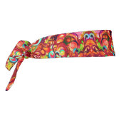 可愛いカラフル抽象芸術旋回絵を描タイヘッドバンド タイヘッドバンド (回転270)