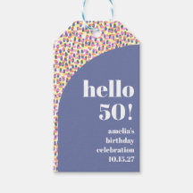 可愛いカラフル水彩ドットカスタム誕生日パーティー