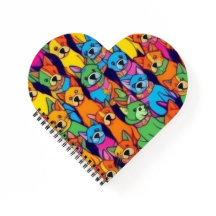 可愛いカラフル犬ハッピードッグ