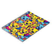 可愛いカラフル犬ハッピードッグ ノートブック (左側)