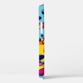 可愛いカラフル犬ハッピードッグ Case-Mate iPhoneケース (裏面 / 右)