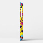 可愛いカラフル犬ハッピードッグ Case-Mate iPhoneケース (裏面 / 左)