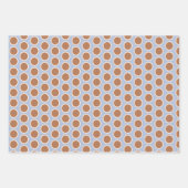 可愛いカラフル猫の包み紙シートセット ラッピングペーパーシート (正面2)