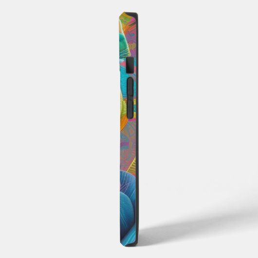 可愛いカラフル猫 Case-Mate iPhoneケース (裏面 / 左)