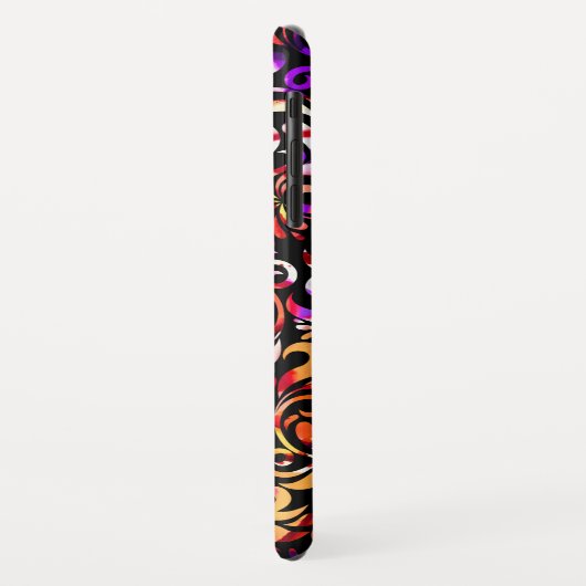 可愛いカラフル花柄 Case-Mate iPhoneケース (裏面/左)