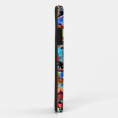 可愛いカラフル芸術的の花柄 Case-Mate iPhoneケース (裏面/右)