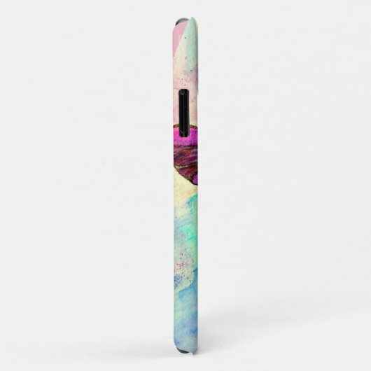 可愛いカラフル蝶 Case-Mate iPhoneケース (裏面/右)