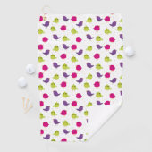 可愛いカラフル ゴルフタオル (インサイチュ)