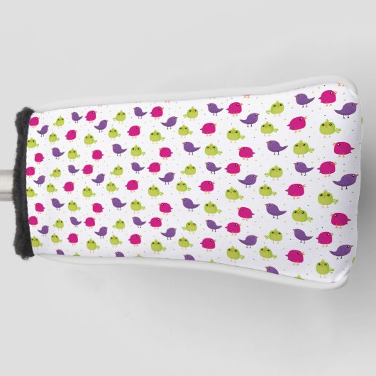 可愛いカラフル ゴルフヘッドカバー (正面)