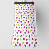 可愛いカラフル ゴルフヘッドカバー (回転90)