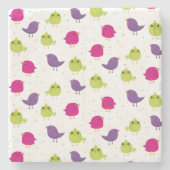 可愛いカラフル ストーンコースター (正面)