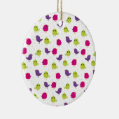 可愛いカラフル セラミックオーナメント (右)