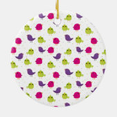 可愛いカラフル セラミックオーナメント (裏面)