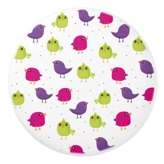 可愛いカラフル セラミックノブ (正面)