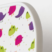 可愛いカラフル ピックルボールラケット (左詳細)