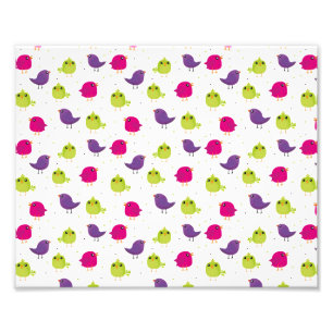 可愛いカラフル フォトプリント