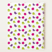 可愛いカラフル プランナー手帳 (裏面)