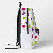可愛いカラフル プリントバックパック (左)