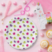 可愛いカラフル ペーパープレート (パーティー)