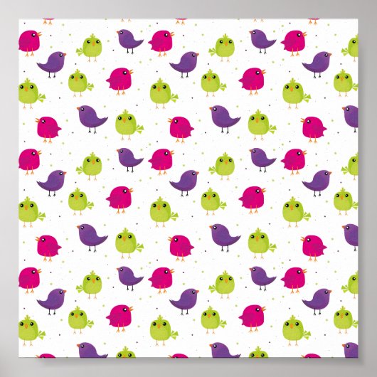 可愛いカラフル ポスター (正面)