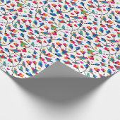 可愛いカラフル ラッピングペーパー (角)