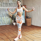 可愛いカラフル レギンス