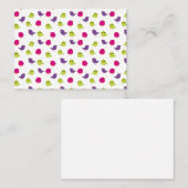 可愛いカラフル 割引カード (正面/裏面)