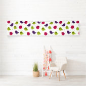 可愛いカラフル 横断幕 (インサイチュ)