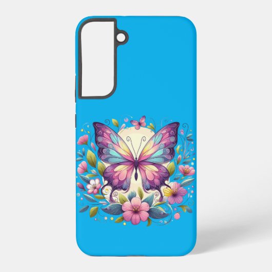 可愛いカラフル SAMSUNG GALAXYケース (裏面)