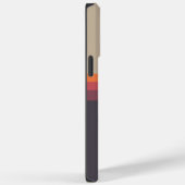 可愛いカラーブロックでカスタマイズストライプ可能なモノグラム Case-Mate iPhoneケース (裏面 / 右)