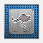 可愛いカンガルー マグネット (正面)