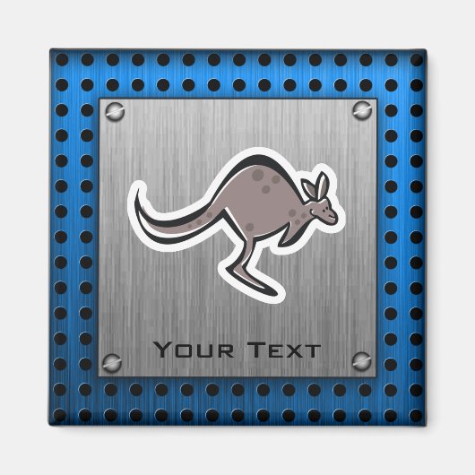 可愛いカンガルー マグネット (正面)